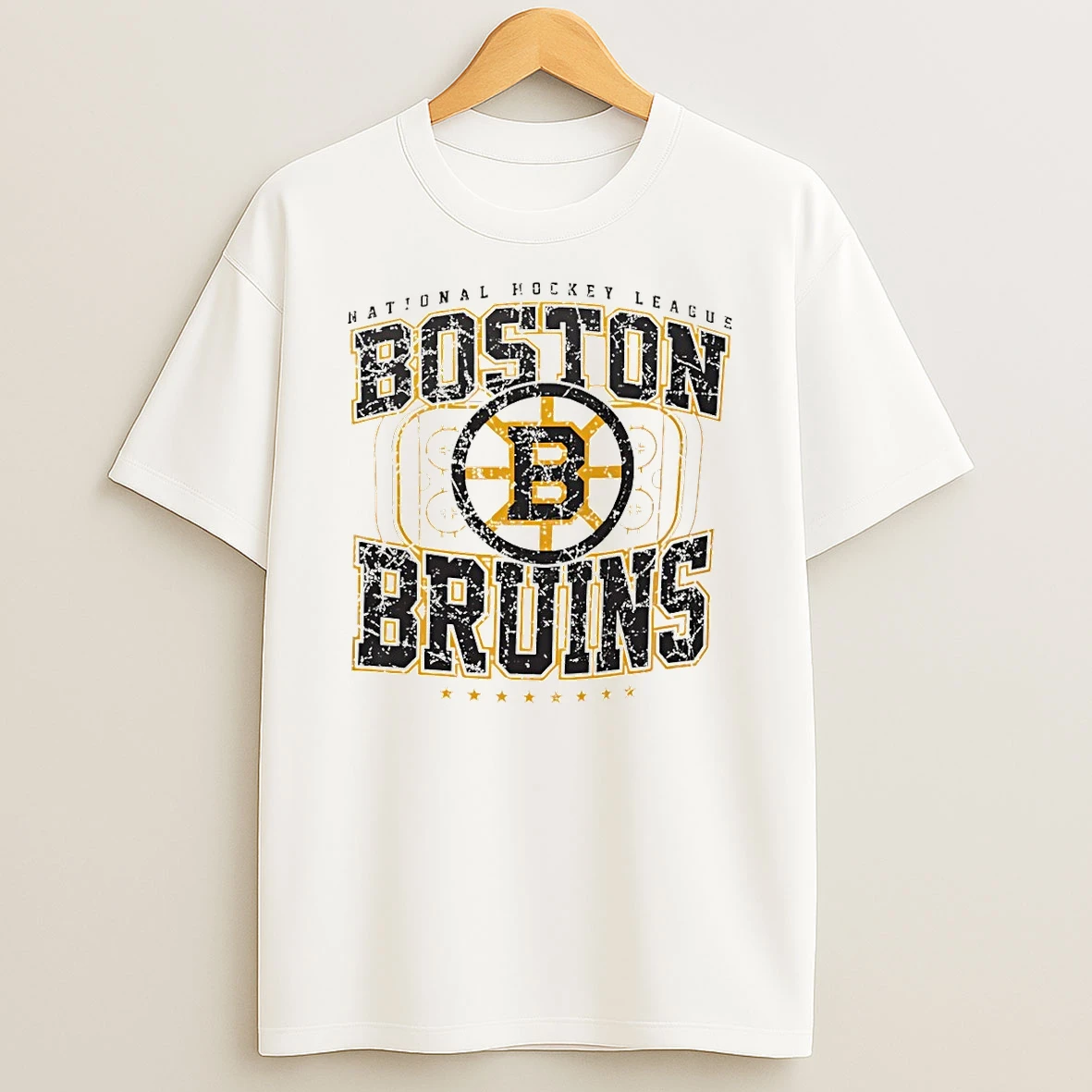 Boston Bruins Hockey Starter Distressed Rink National Hockey League 2026 Shirts