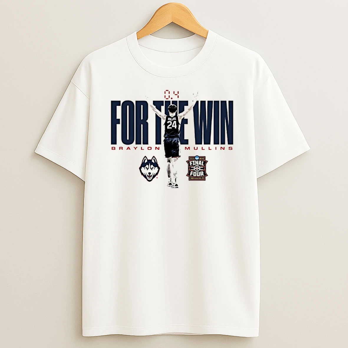 Braylon Mullins Uconn Huskies 2026 Mens Basketball Final Four For The Win Shirts
