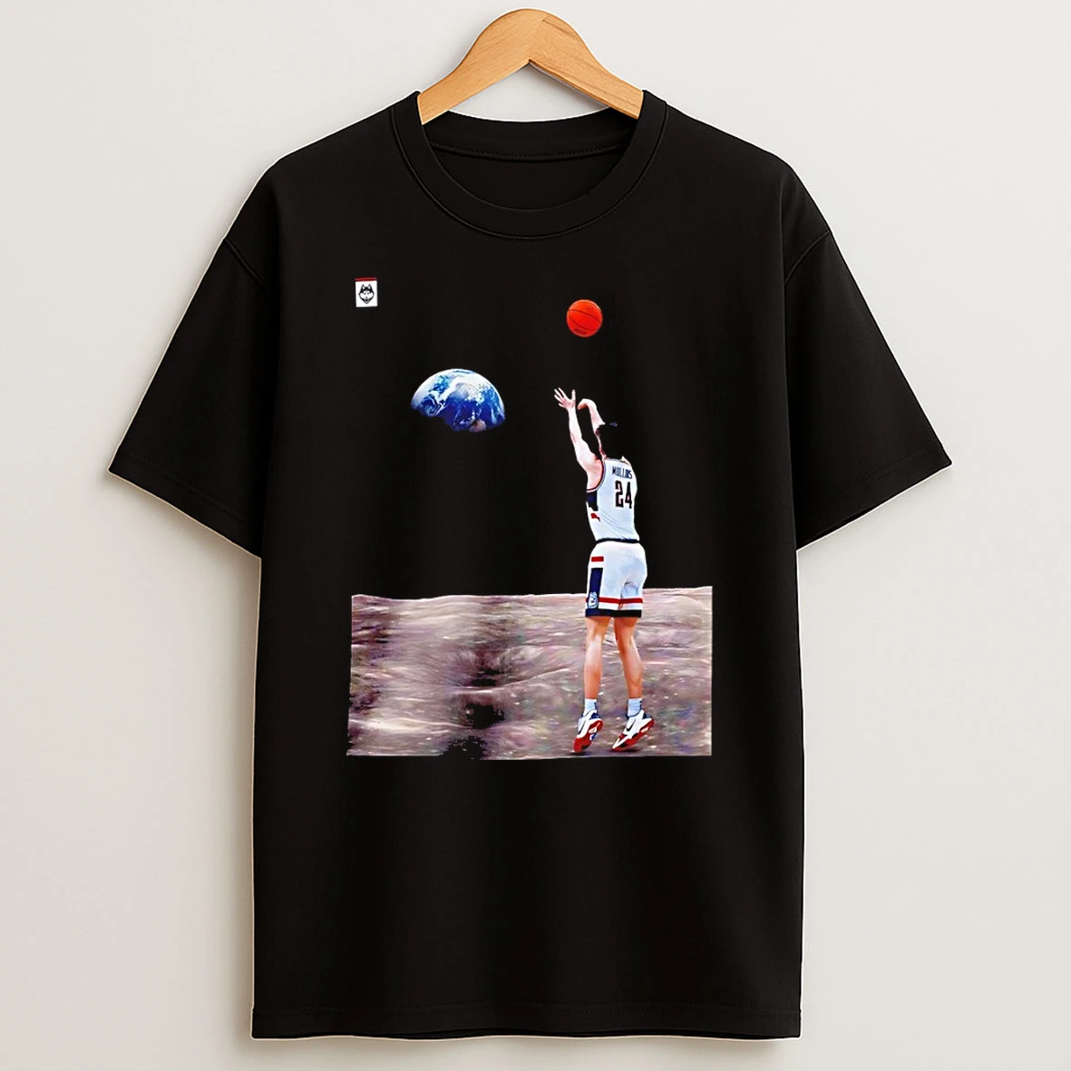 Braylon Mullins Uconn Huskies Moon Shot Mullins Uconn Game Winner Space Jumper Shirts