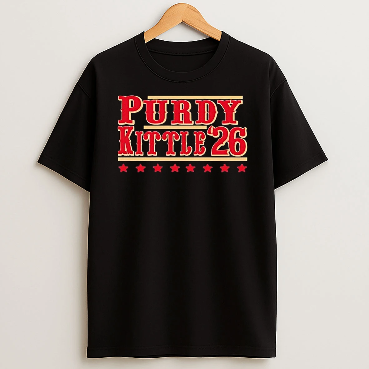 Brock Purdy George Kittle 2026 San Francisco 49ers Shirts
