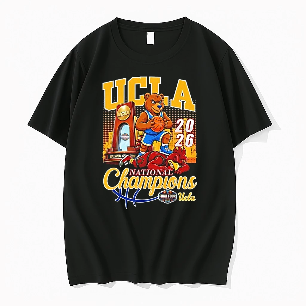 Bruins Routs Gamecocks Wins The 2026 National Champions Mascot Shirts