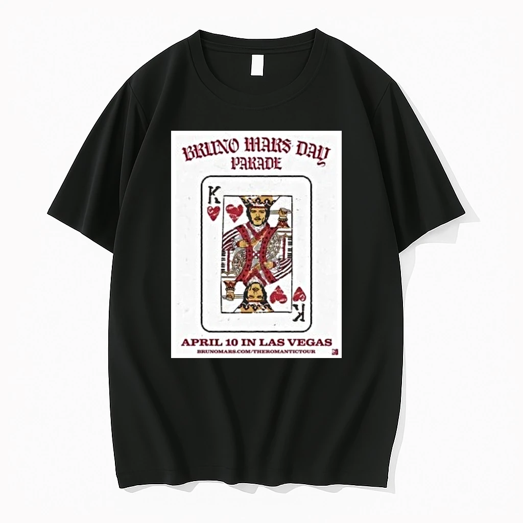 Bruno Mars Day Parade The Romantic Tour 2026 Las Vegas Shirts