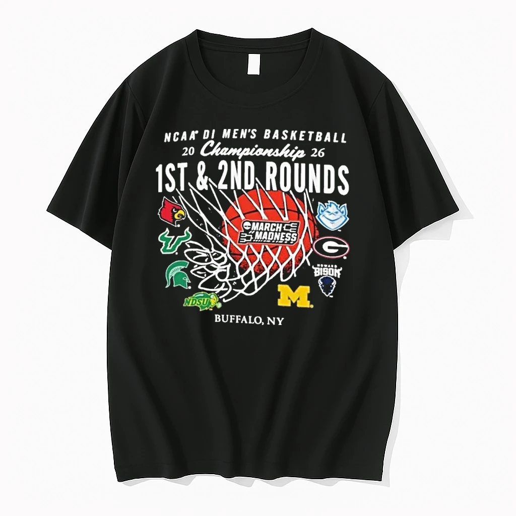 Buffalo Ny Regional 2026 Ncaa Di Mens Basketball 1st 2nd Round Shirts