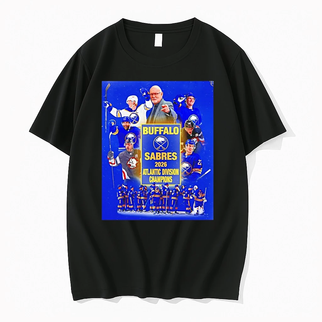 Buffalo Sabres Hockey Atlantic Division Champions 2026 All Team Shirts
