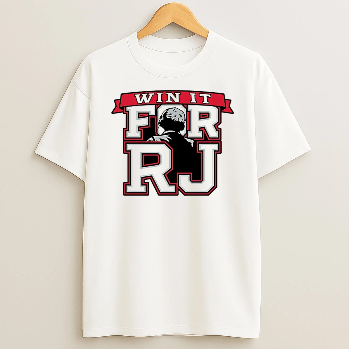 Buffalo Sabres Win It For Rick Jeanneret Black And Red Shirts