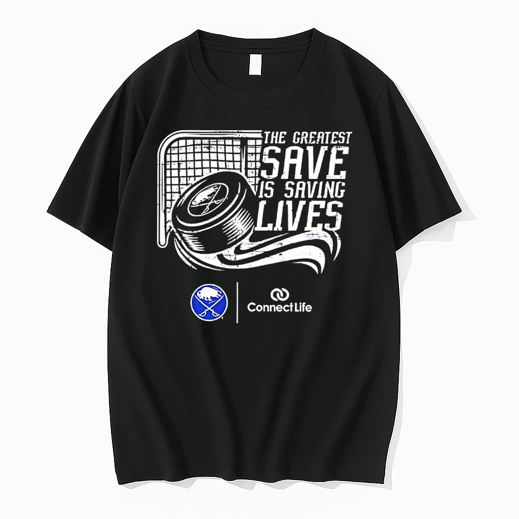 Buffalo Sabres X Connect Life The Greatest Save Is Saving Lives Shirts
