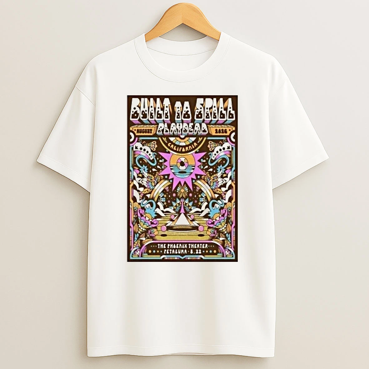 Built To Spill The Phoenix Theater Petaluma 8 Shirts