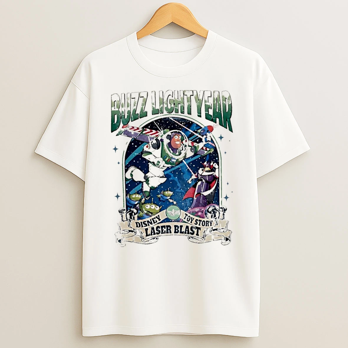 Buzz Lightyear Disney Family Trip Toy Story Birthday Laser Blast Shirts