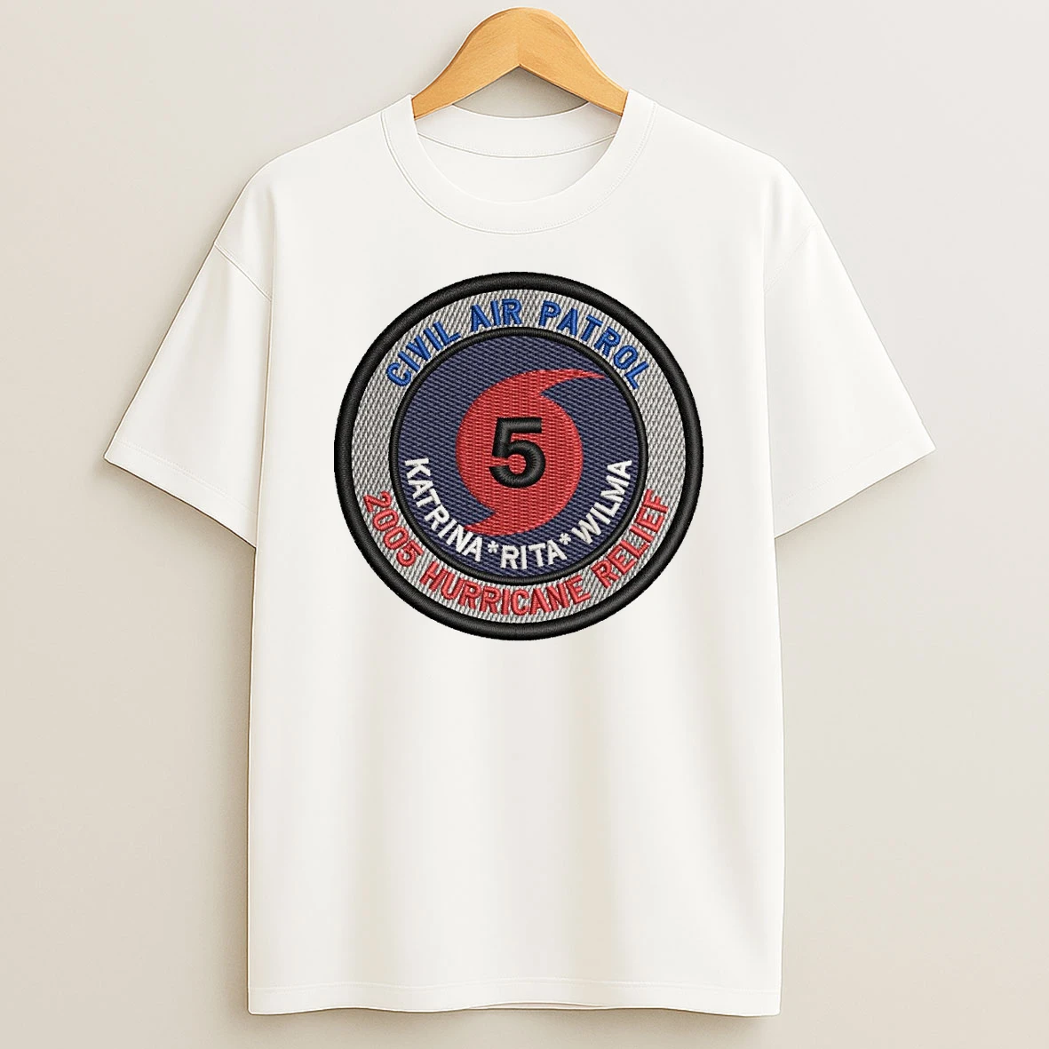 Cap Hurricane Relief Katrina Rita Wilma Civil Air Patrol Shirts