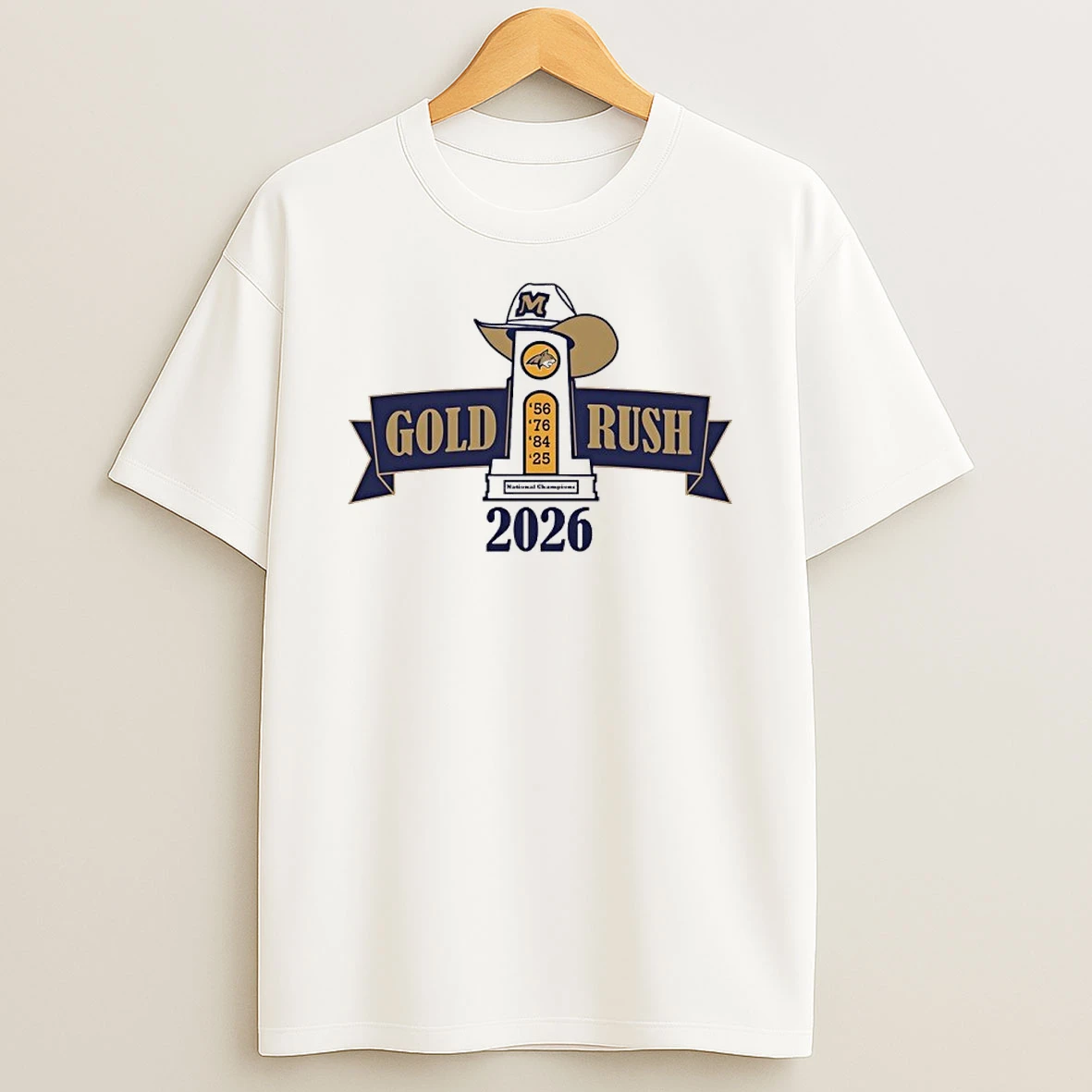 Csg Bobcats 2026 Gold Rush National 5x Champions Shirts