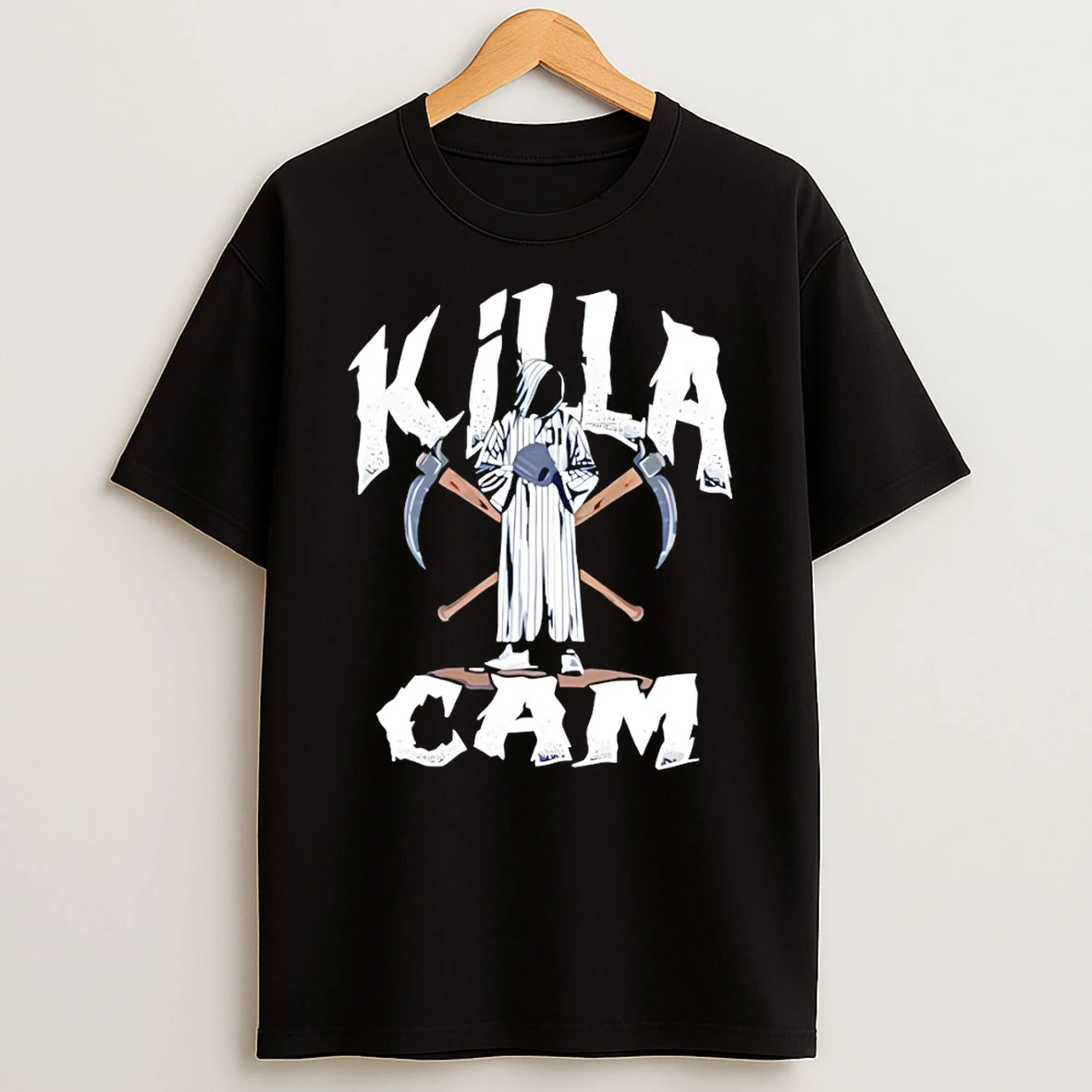 Cam Schlittler Killa Cam Grim Reaper New York Yankees Baseball Shirts