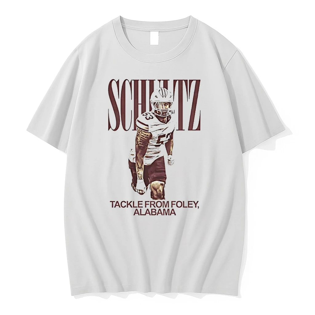 Cam Schultz Tackle From Foley Alabama Crimson Tide Shirts