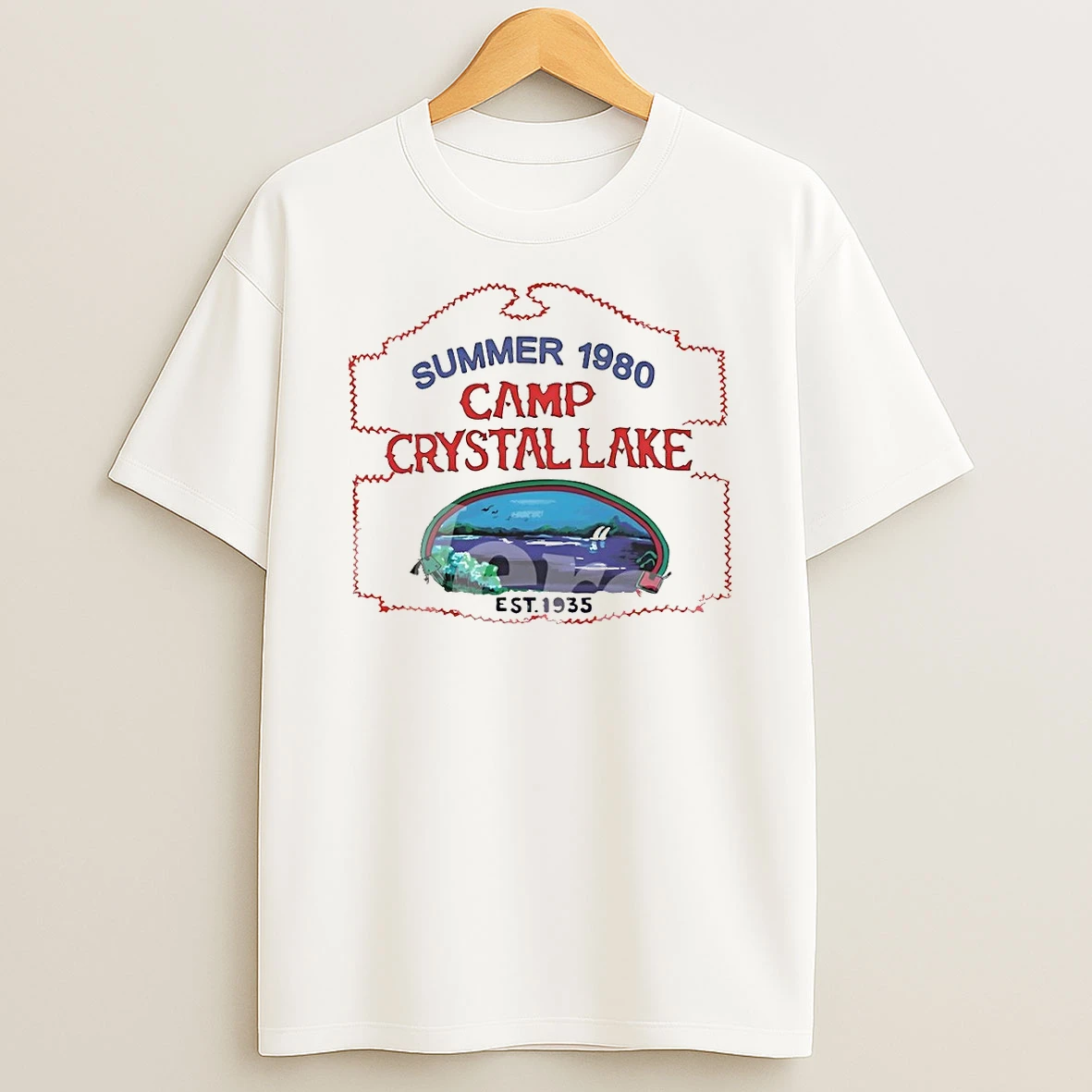 Camp Crystal Lake Summer 1980 Est 1935 Shirts
