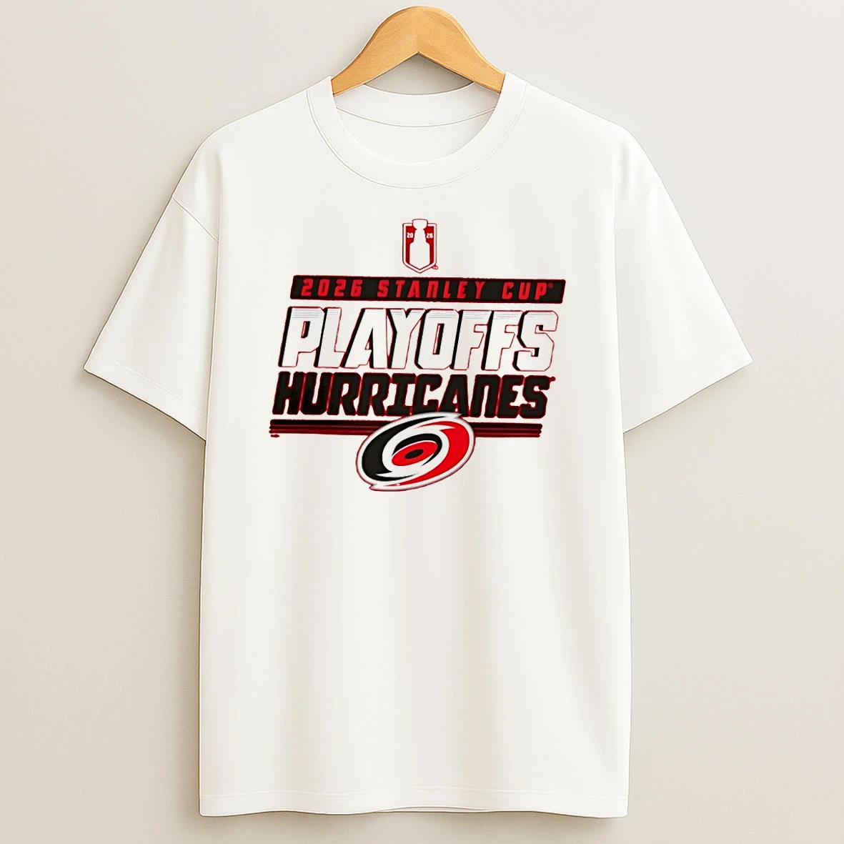 Carolina Hurricanes 2025 2026 Stanley Cup Playoffs Logo Shirts