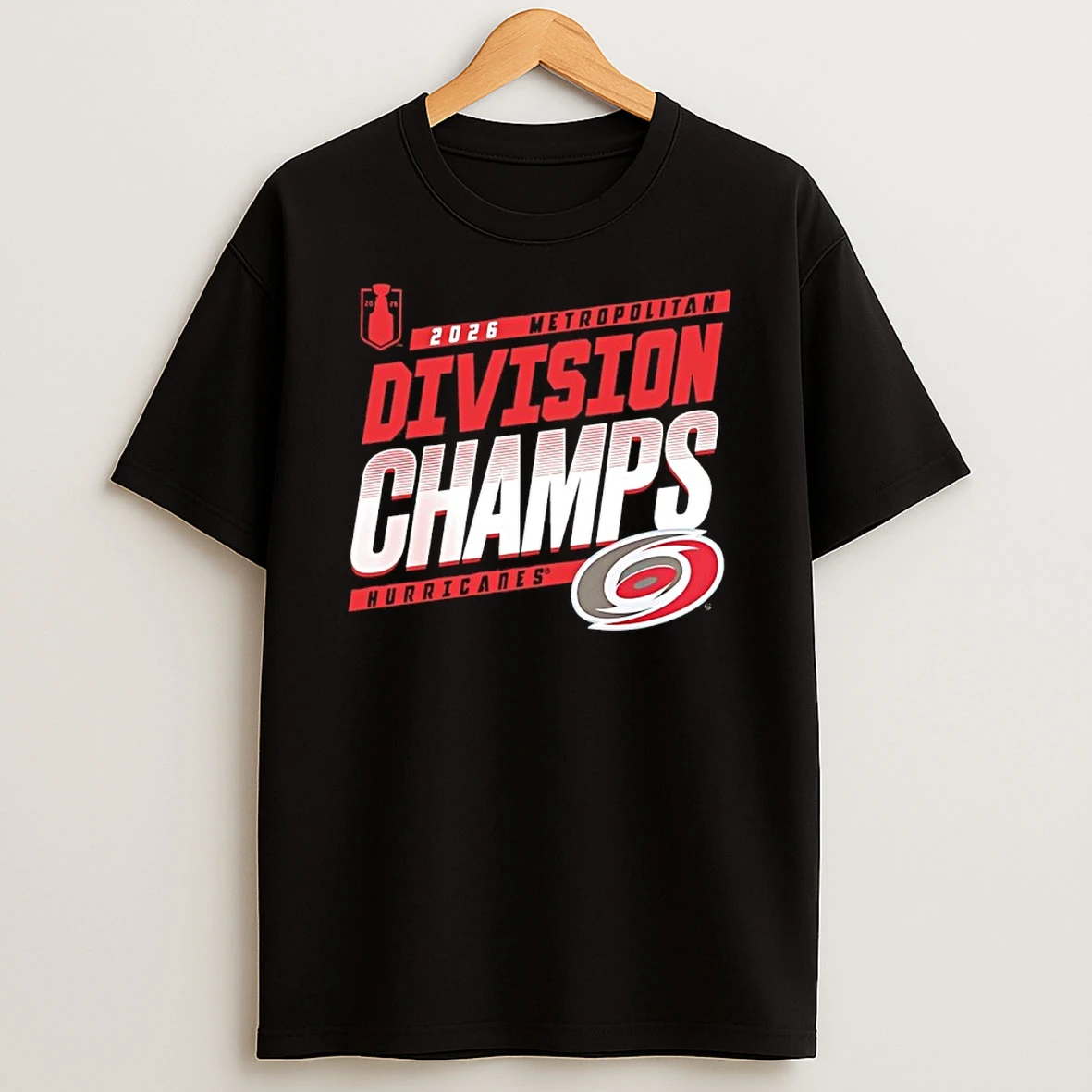 Carolina Hurricanes 2026 Metropolitan Division Champions Shirts