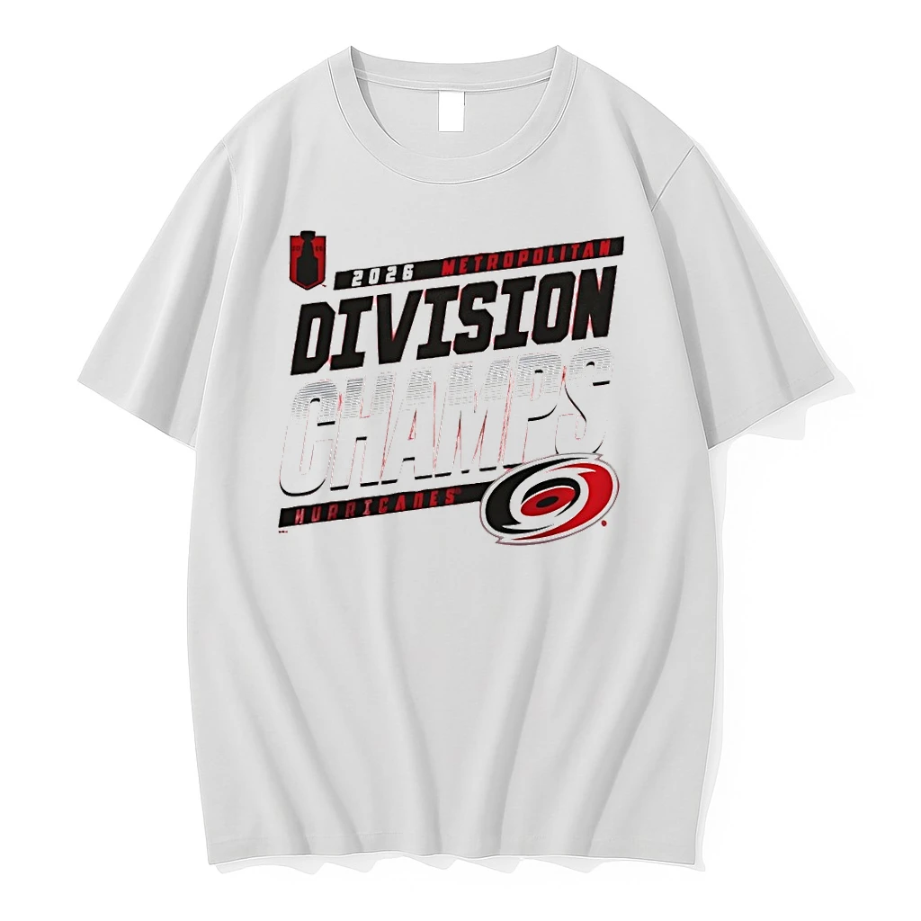 Carolina Hurricanes 2026 Metropolitan Division Champions Logo Shirts