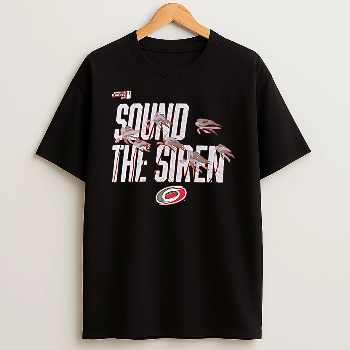 Carolina Hurricanes Sound The Siren Nhl Playoff Logo 2026 Shirts
