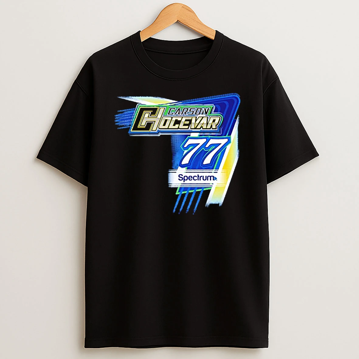 Carson Hocevar 77 Racing Nascar Spectrum Shirts