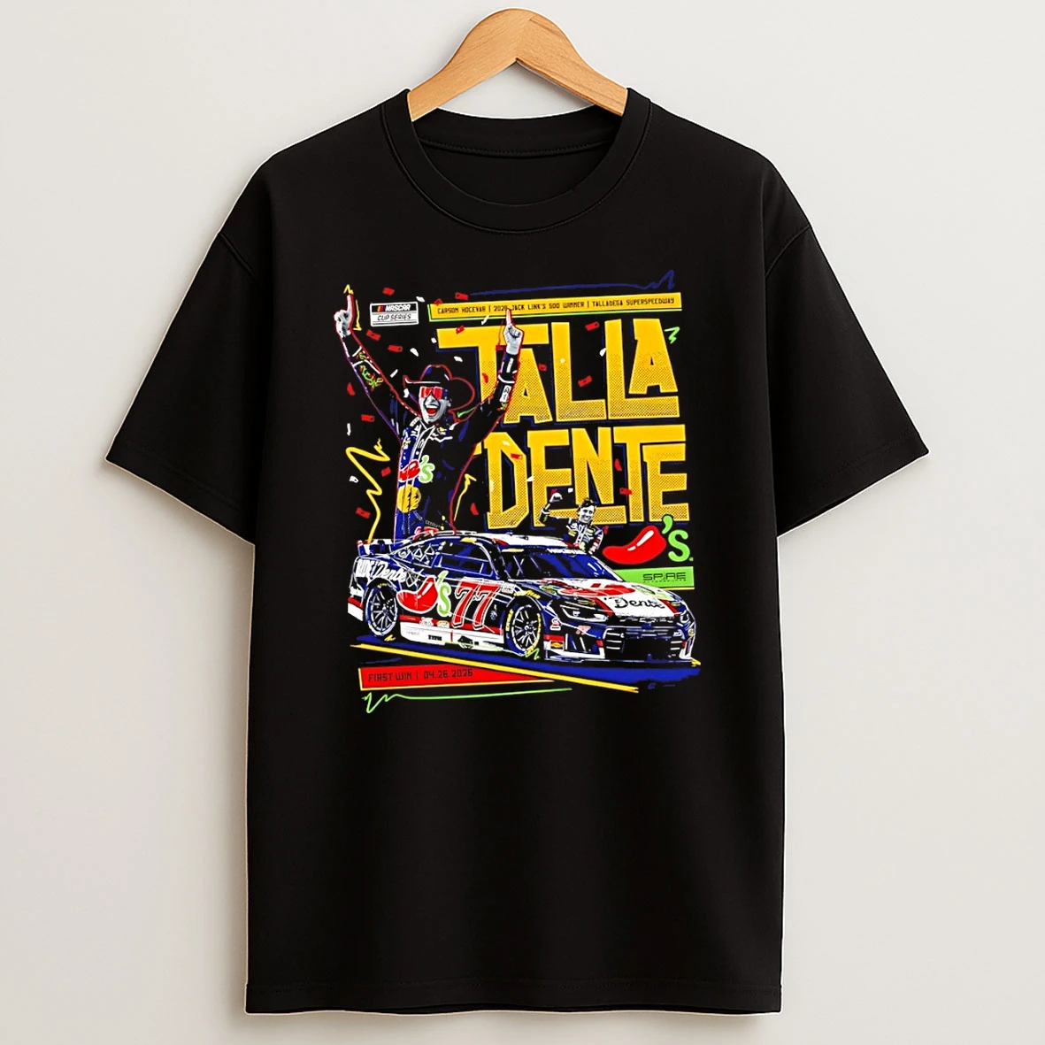 Carson Hocevar Nascar Cup Series Talladega Superspeedway Jack Links 500 Shirts
