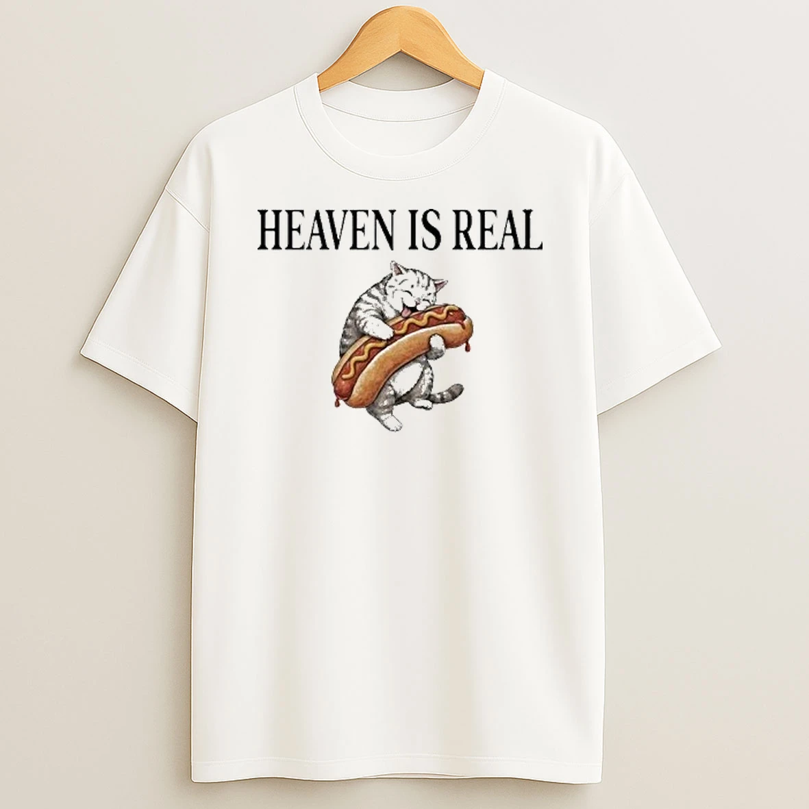 Cat Hotdog Heaven Is Real Tour 2026 Shirts