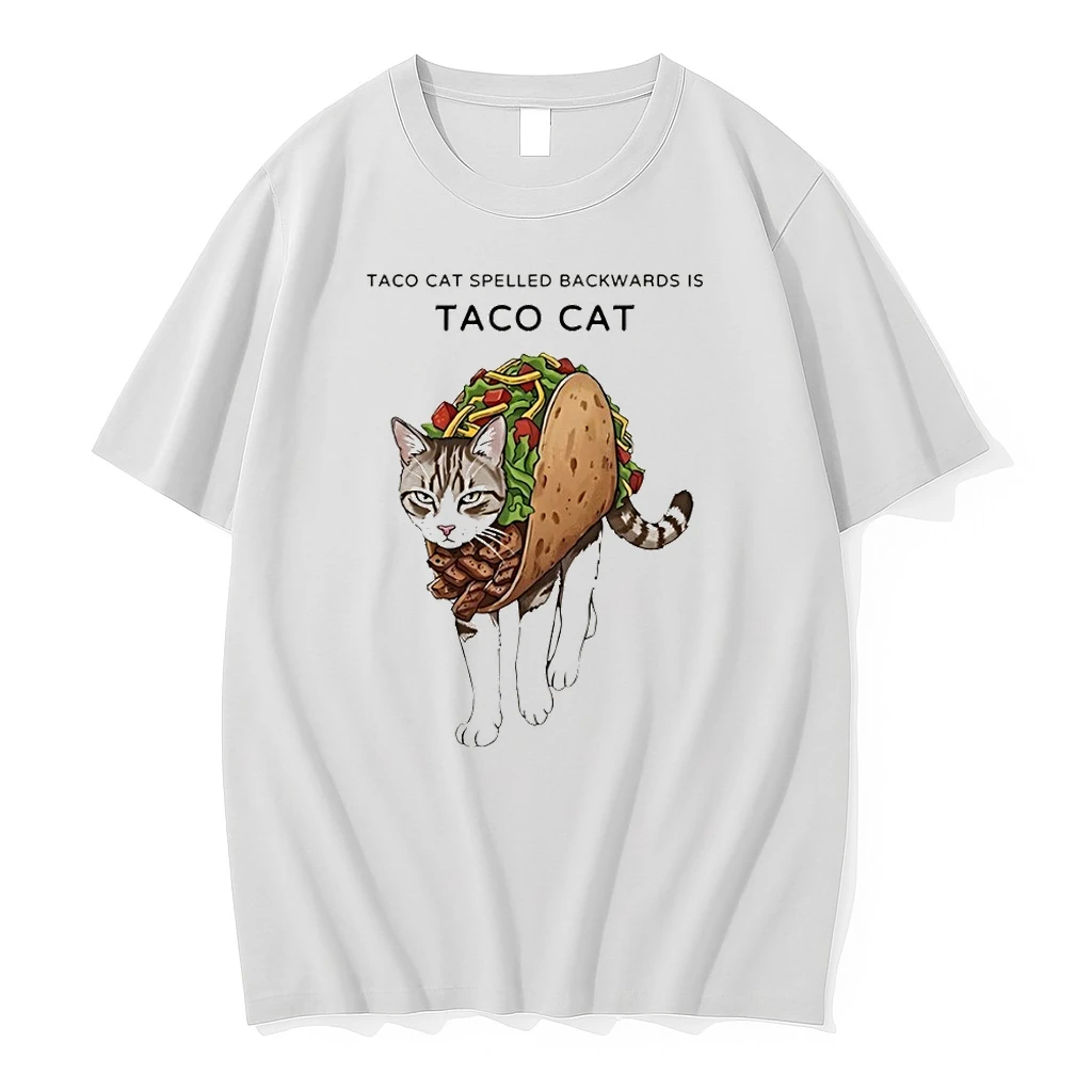 Cat In A Taco Shell Taco Cat Spelled Backwards Is Taco Cat Shirts