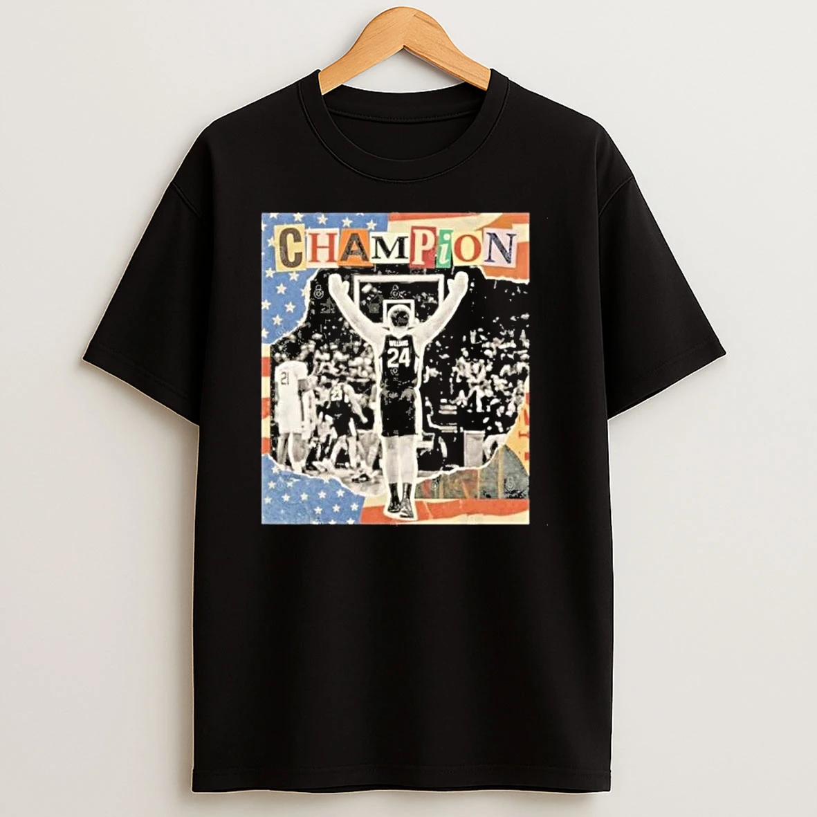 Champion Braylon Mullins The Shot Retro Vintage Shirts