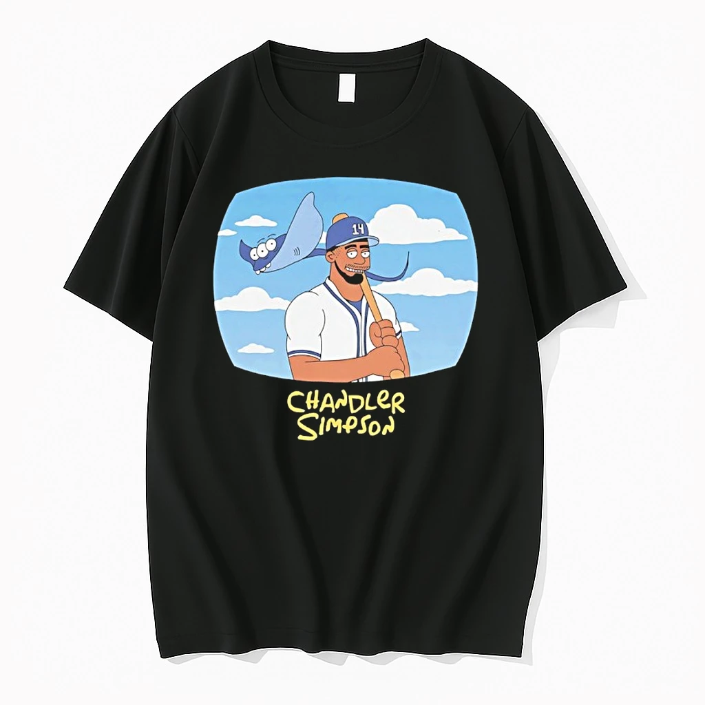 Chandler Simpson Tampa Bay Rays The Simpsons Style Shirts