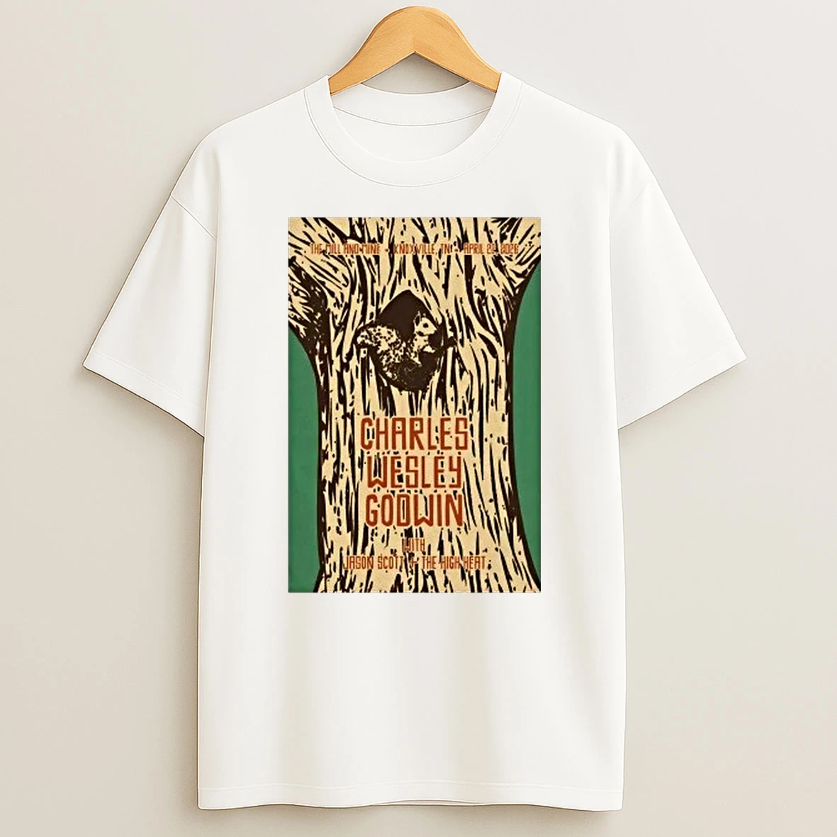 Charles Wesley Godwin 4 22 2026 Knoxville Tn Shirts