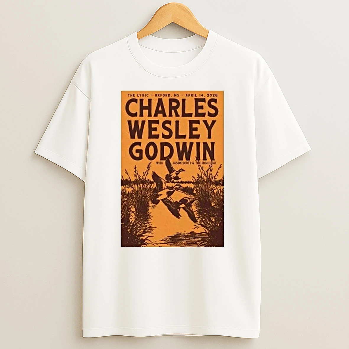 Charles Wesley Godwin Apr 14 2026 The Lyric In Oxford Ms Shirts