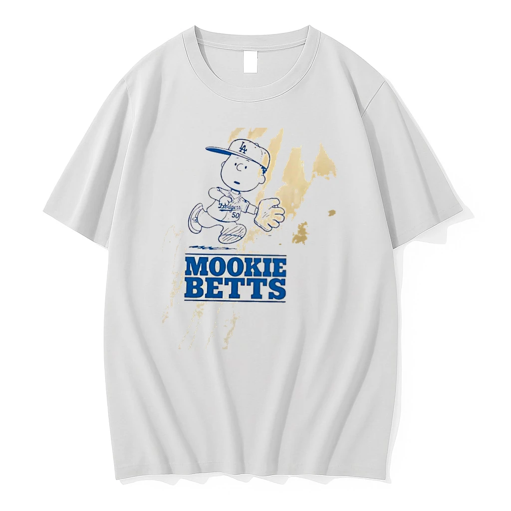 Charlie Brown Mookie Betts Los Angeles Dodgers Shirts