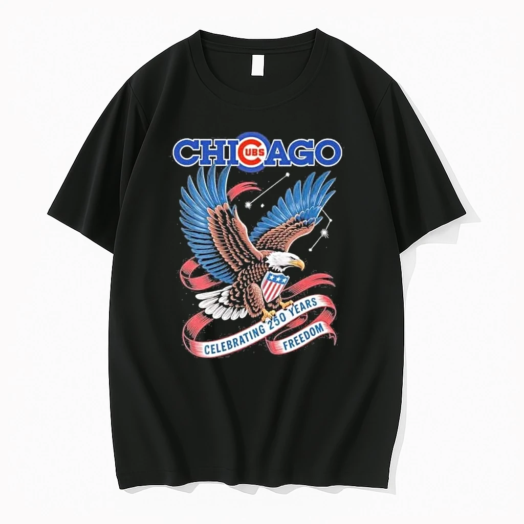 Chicago Cubs X Usa Celebrating 250 Years Freedom Shirts