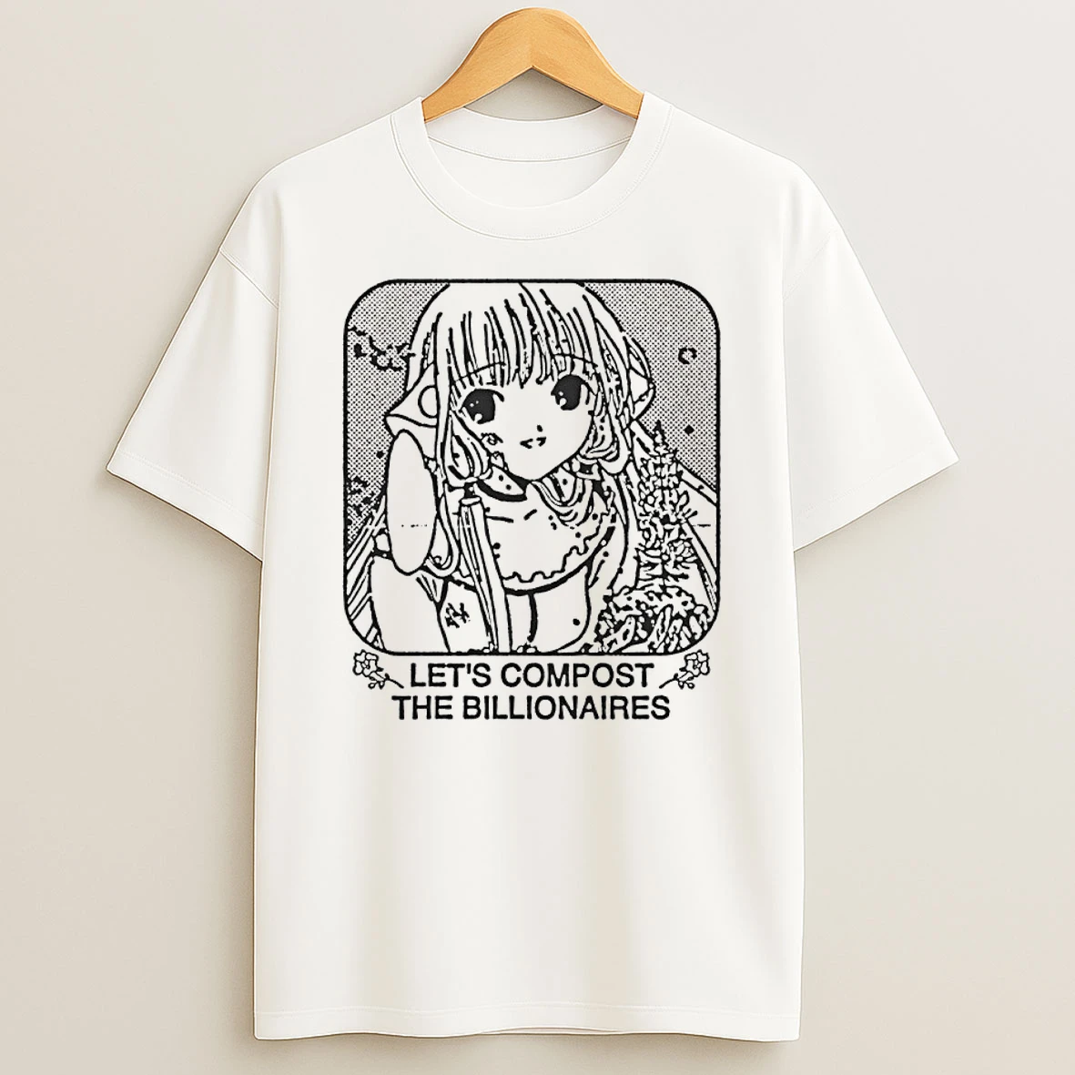 Chobits Lets Compost The Billionaires Shirts