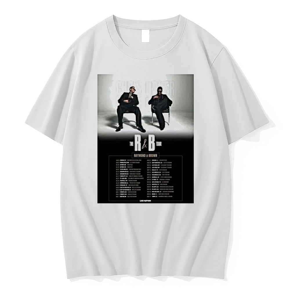 Chris Brown And Usher The Rb Tour Raymond And Brown 2026 North America Shirts