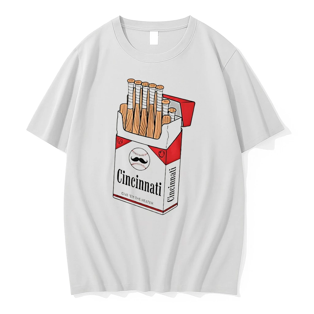 Cincinnati Reds Baseball Bat Pack Cincy Smokes Give Em The Heater Shirts