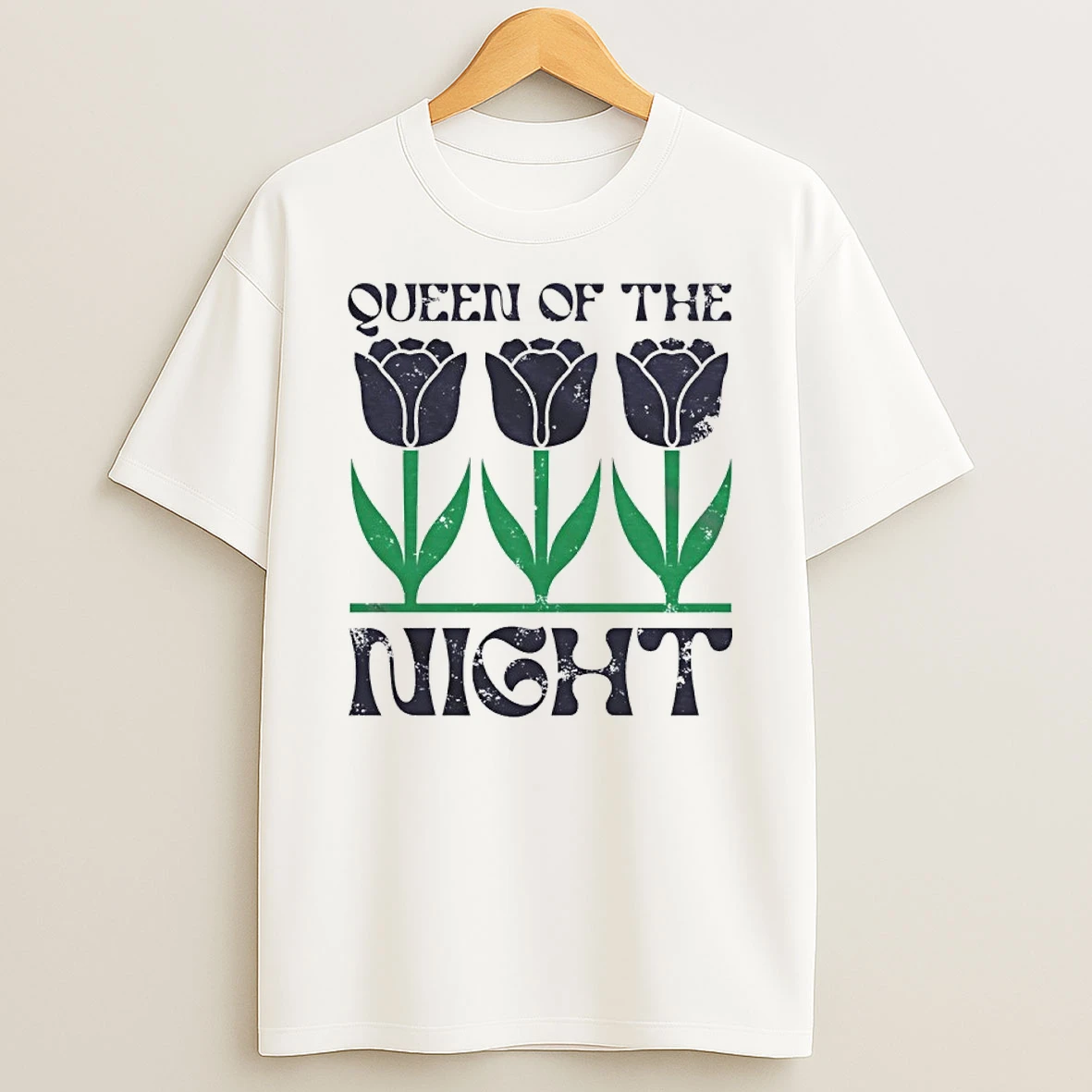 Cincinnati Black Tulips Queen Of The Night Shirts