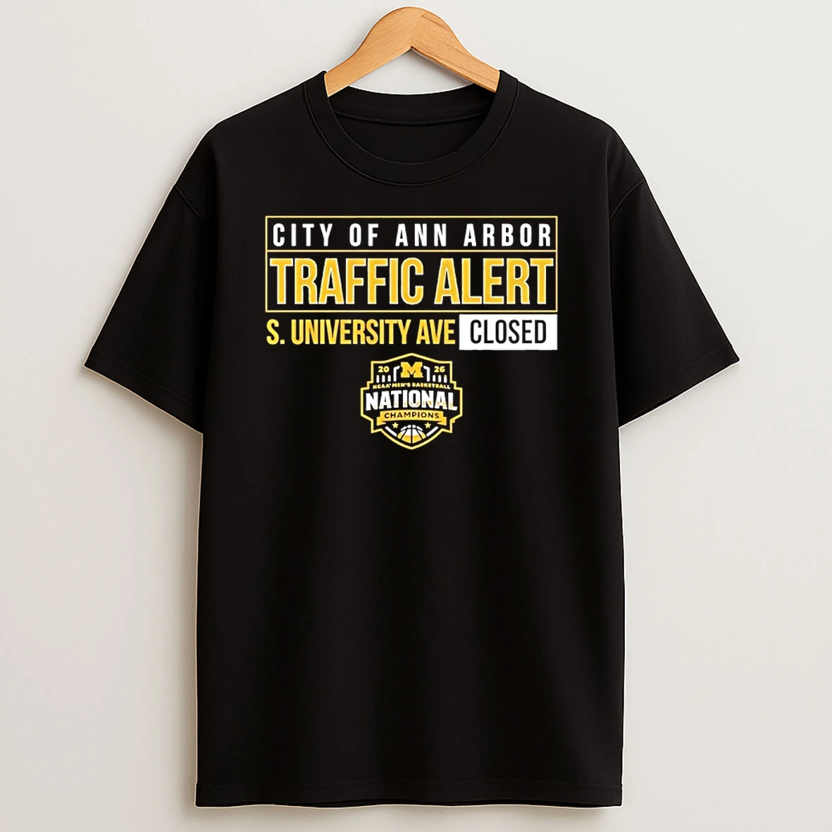 City Of Ann Arbor Traffic Alert S Shirts