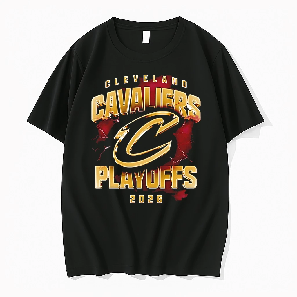 Cleveland Cavaliers Basketball Playoffs Nba 2026 Storm Logo Shirts