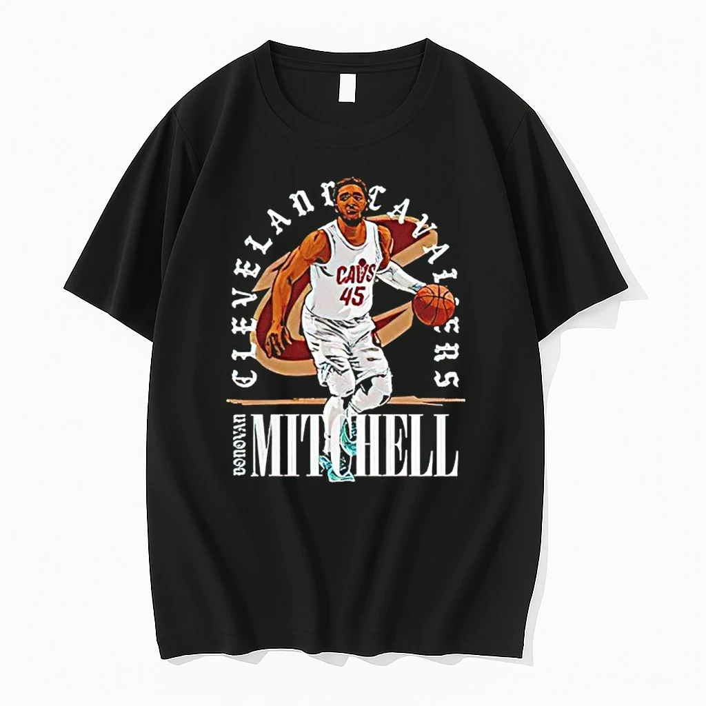Cleveland Cavaliers Donovan Mitchell Caricature 2026 Playoffs Shirts