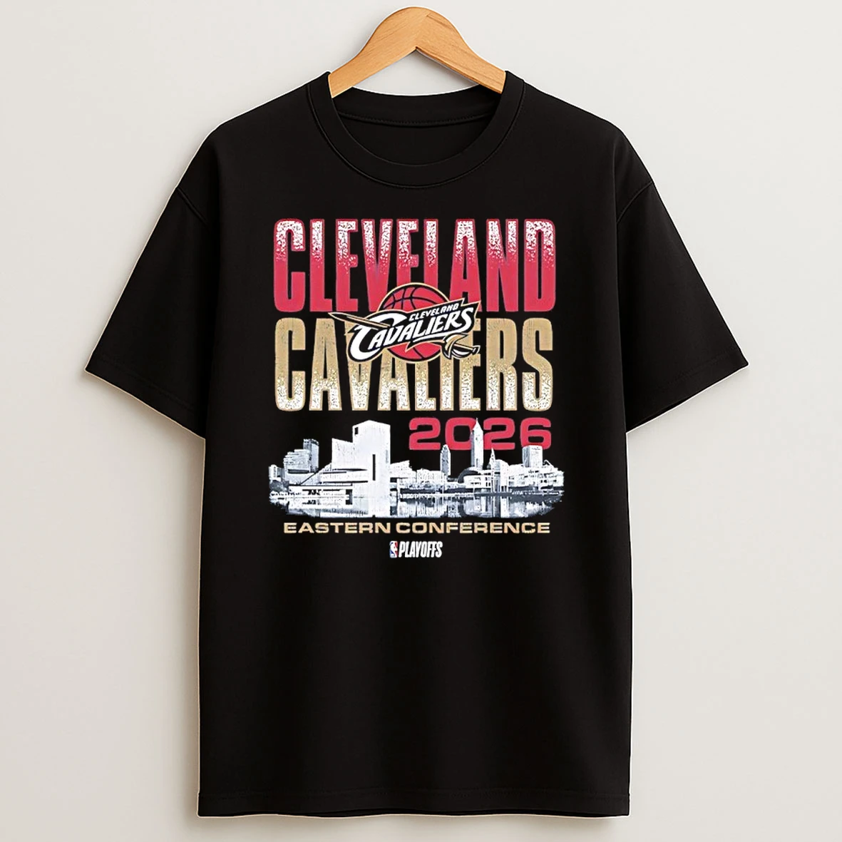 Cleveland Cavaliers Playoffs 2026 Eastern Conference Skyline Shirts