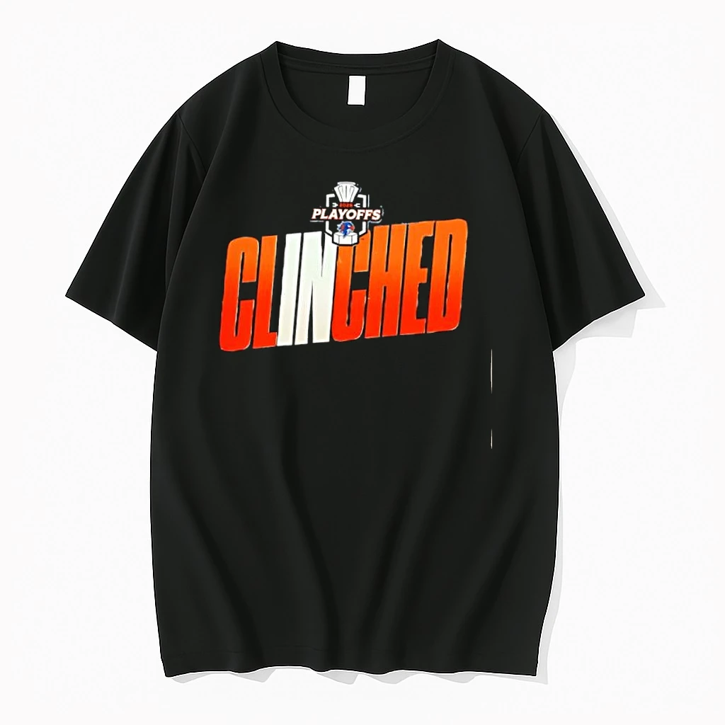 Clinched 2026 Playoffs Basketball Sports Event Shirts