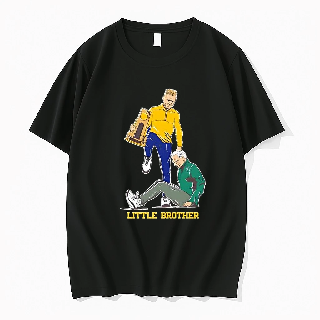 Coach Dusty May Michigan Wolverines Little Brother Step Over Shirts