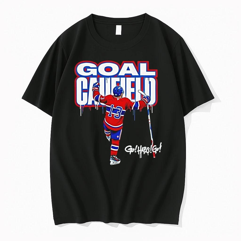 Cole Caufield Montreal Canadiens Hockey Goal Caufield Go Habs Go Shirts