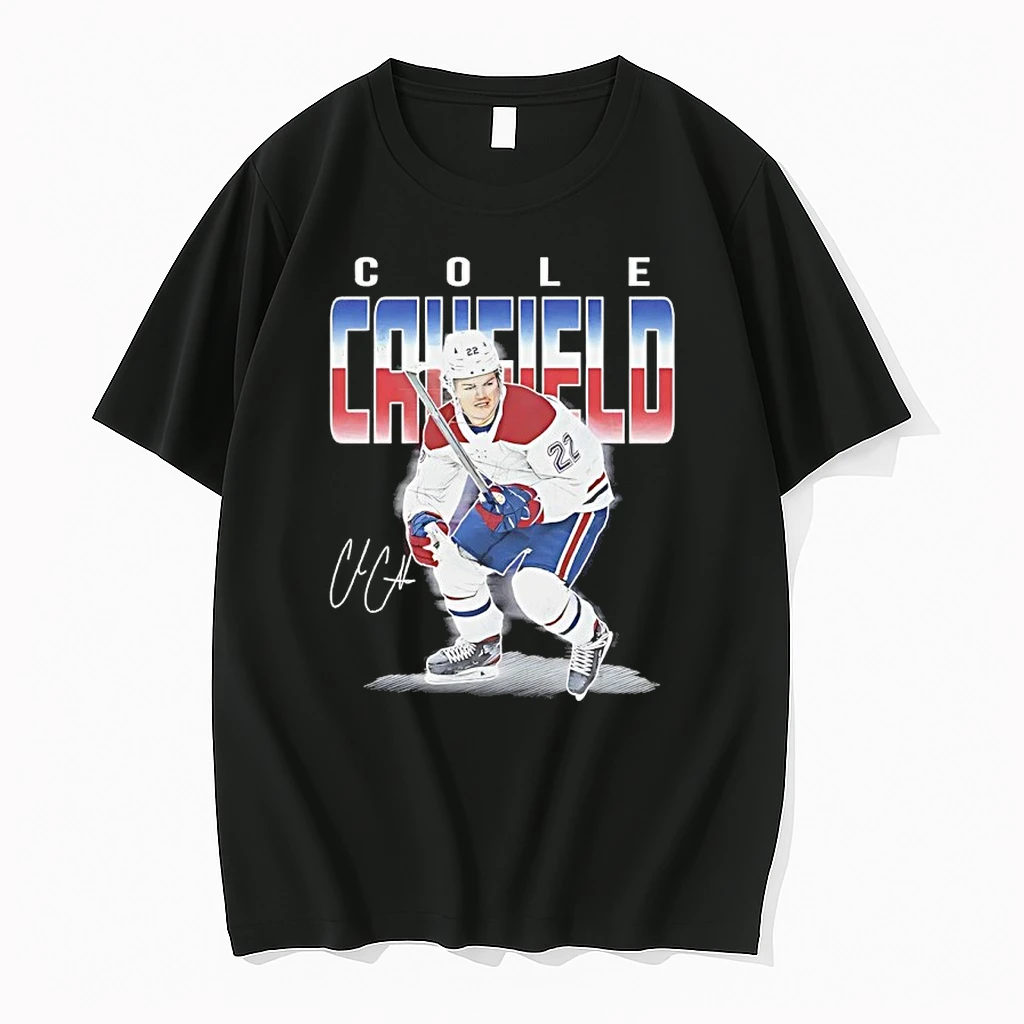 Cole Caufield Montreal Canadiens Player Name Signature Shirts