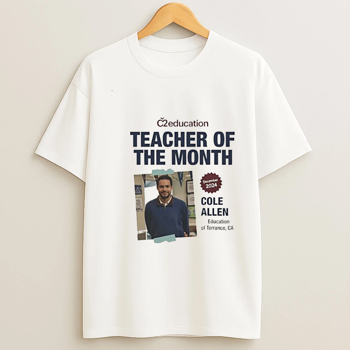 Cole Thomas Allen Teacher Of The Month 00 Shirts