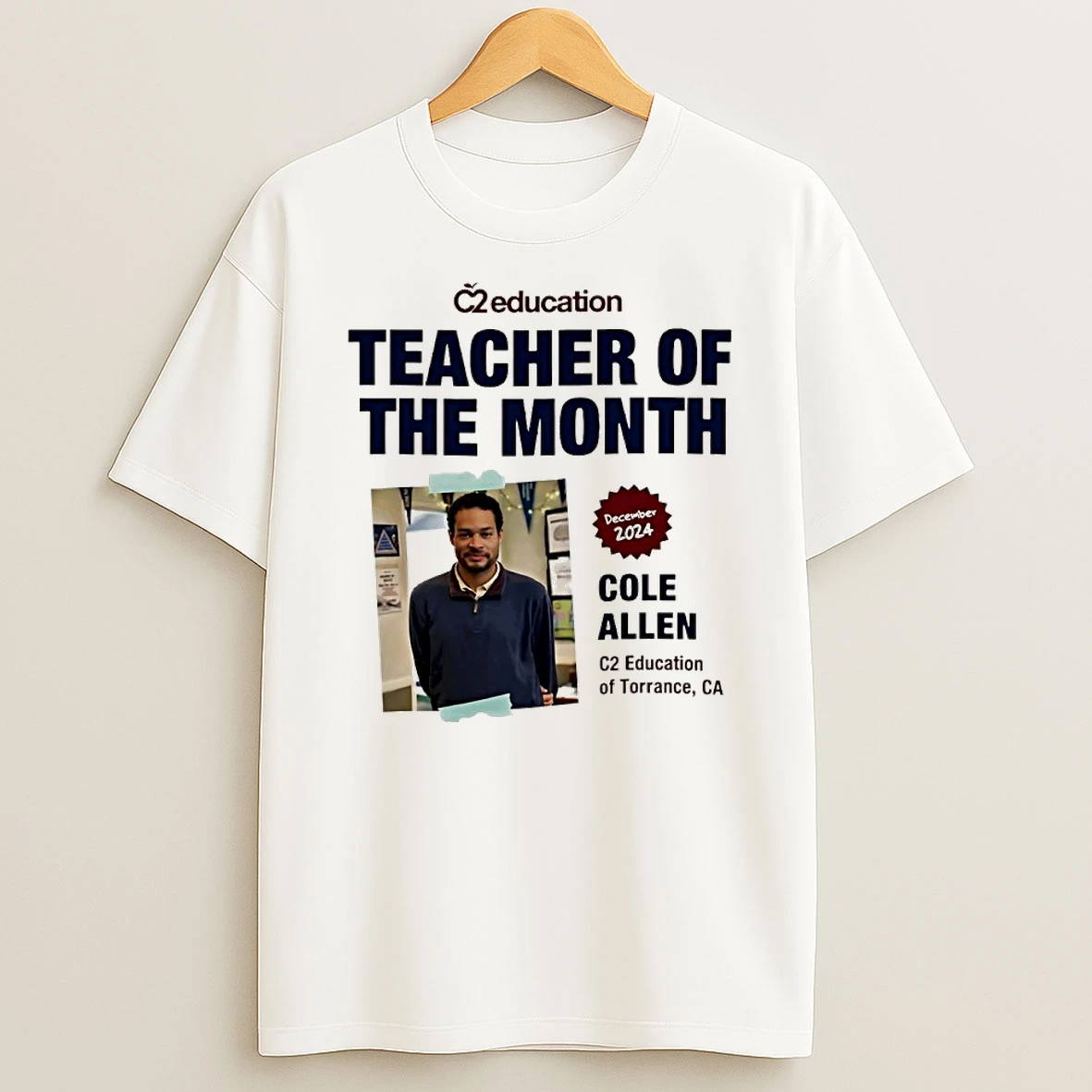 Cole Thomas Allen Teacher Of The Month Shirts