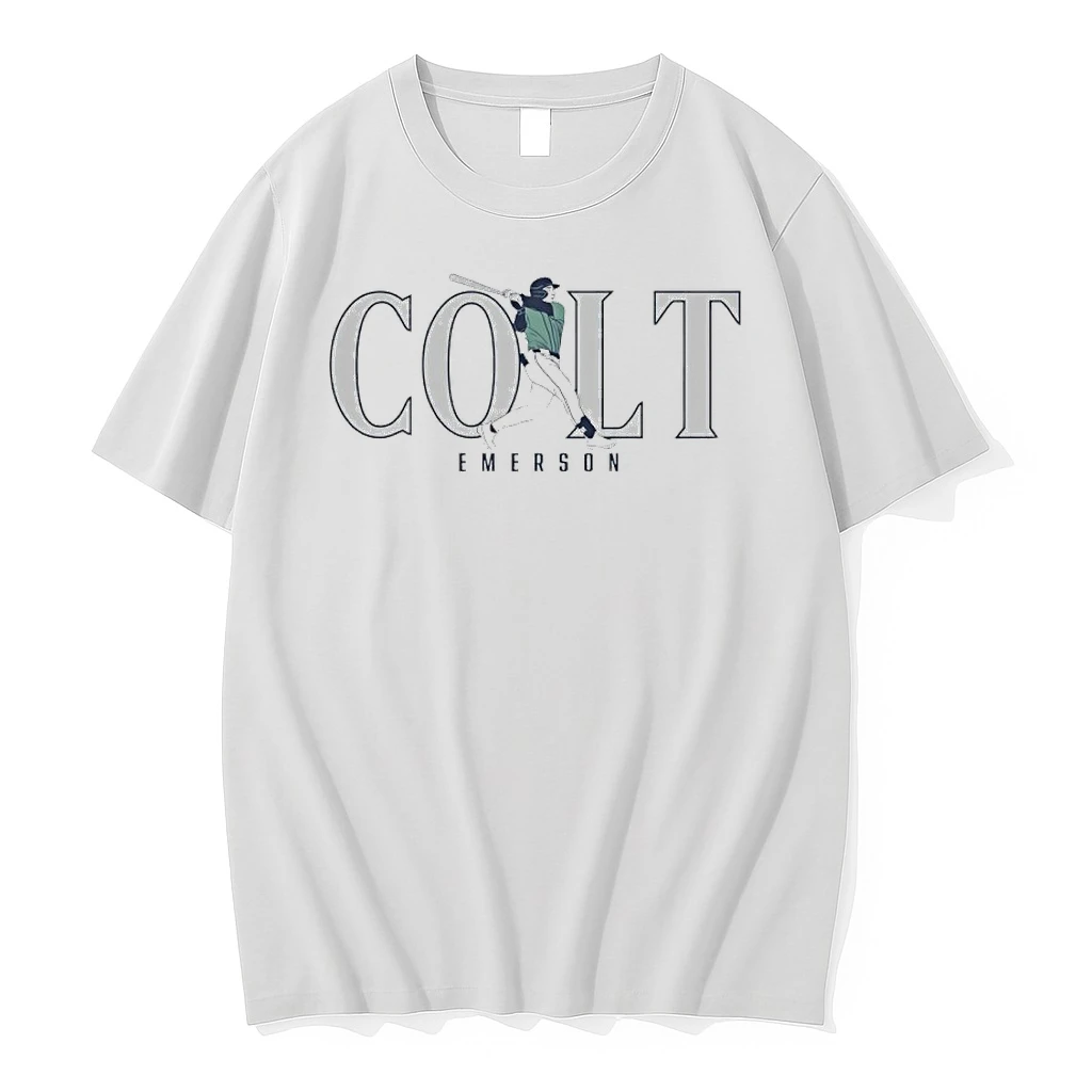 Colt Emerson Seattle Mariners Baseball Swing Shirts