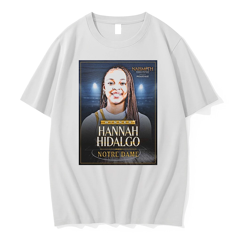 Congratulations Hannah Hidalgo Notre Dame 2026 Naismith Womens College Defensive Player Of The Year Shirts