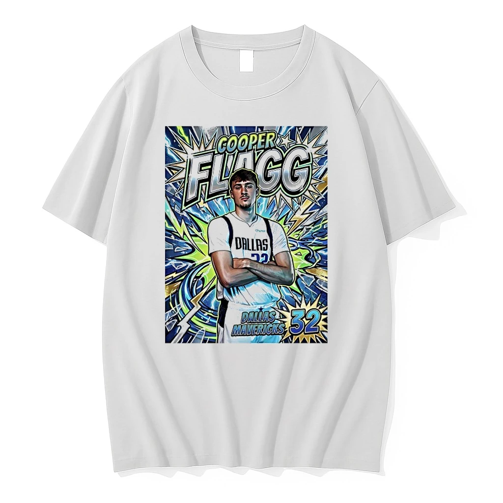 Cooper Flagg 32 Dallas Mavericks Cooper Comic Style Shirts