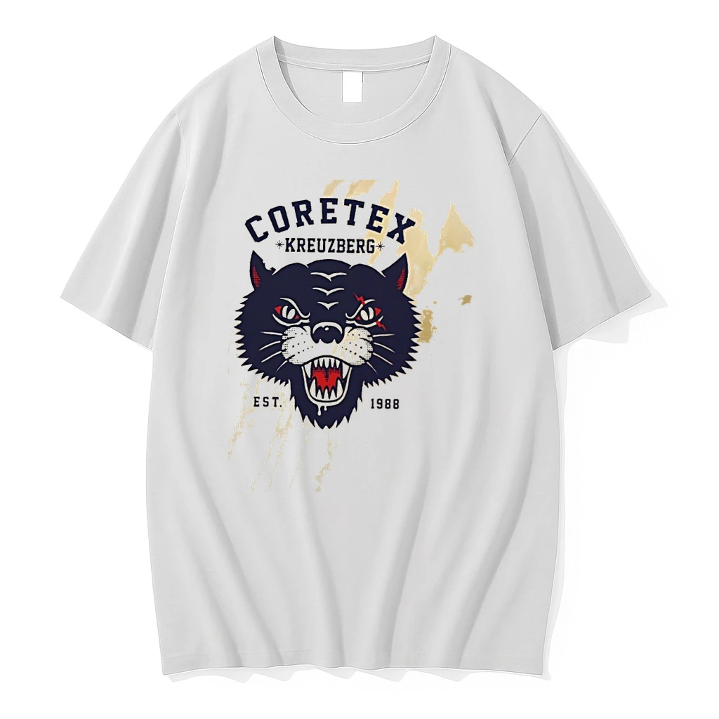 Coretex Records Panther Pin Est 1988 Shirts
