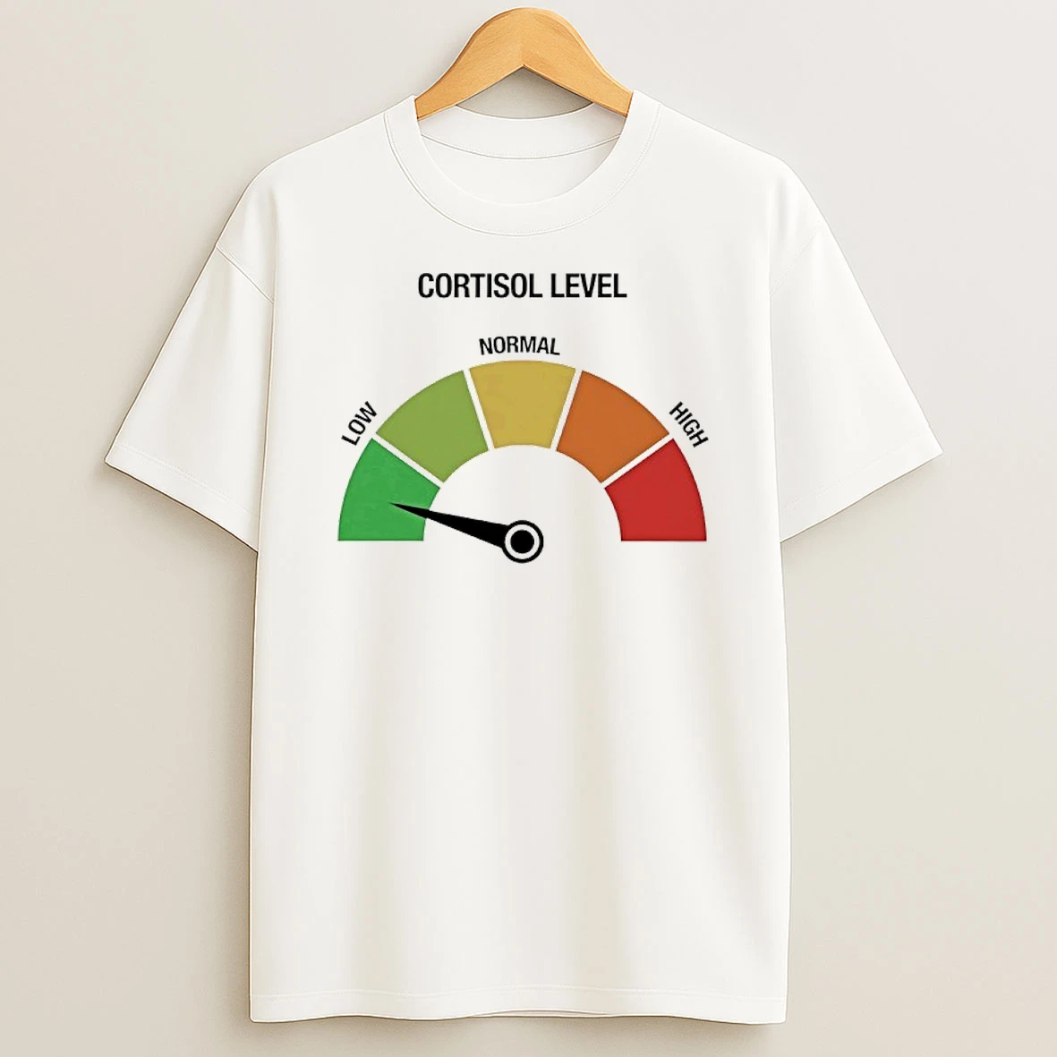 Cortisol Level Low Shirts